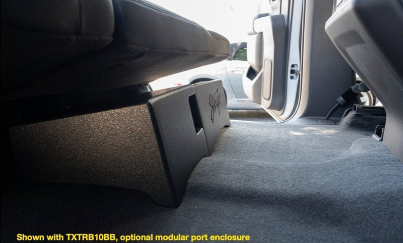 ADD-ON EXTENTION PORT FOR 10-INCH SUBWOOFER ENCLOSURE FOR FULL-SIZE TRUCKS AND OTHER VEHICLES