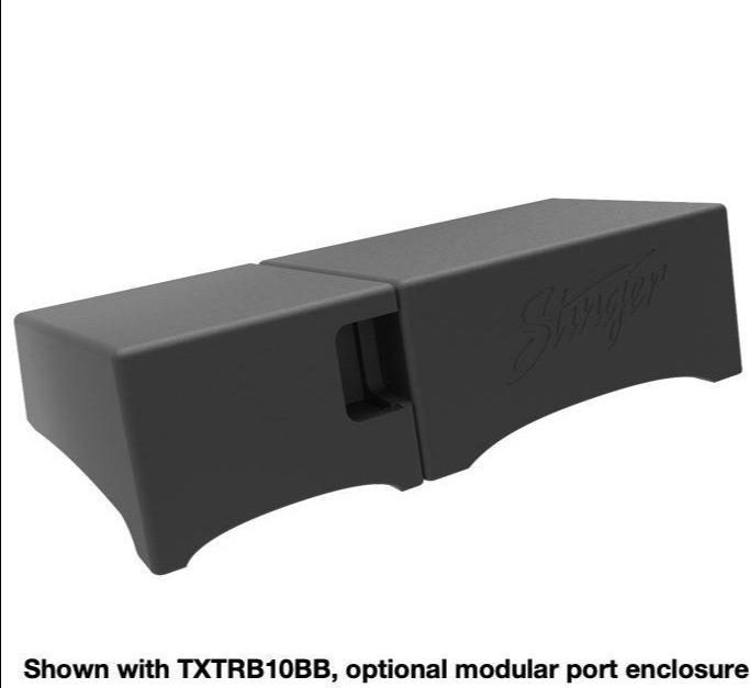 ADD-ON EXTENTION PORT FOR 10-INCH SUBWOOFER ENCLOSURE FOR FULL-SIZE TRUCKS AND OTHER VEHICLES