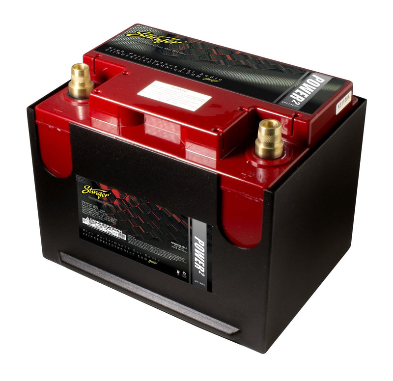 GROUP 75, 86 - 1300 AMP SPP SERIES DRY CELL STARTING OR SECONDARY BATTERY W/ PROTECTIVE STEEL CASE