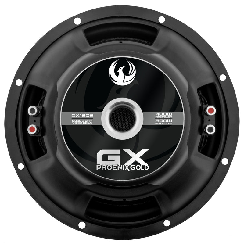 GX 12" High Performance Dual 2-Ohm Subwoofer