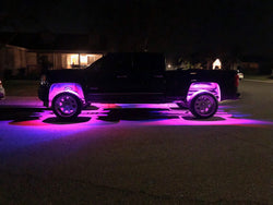 IP65 RGB LED 4-WAY APP CONTROLLED UNDERBODY/WHEEL WELL LIGHT KIT