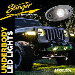 WHITE IPX68 LED UNDERBODY/WHEEL WELL/ROCK LIGHTS (PAIR)